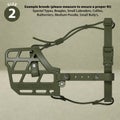 BullyBillows Premium Comfort Kuonokoppa Khaki