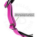 BullyBillows Comfort Premium Harness Magenta