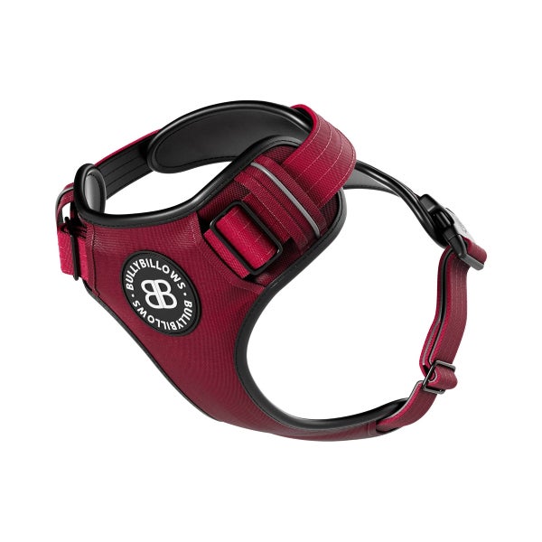 BullyBillows Comfort Premium Harness Burgundy