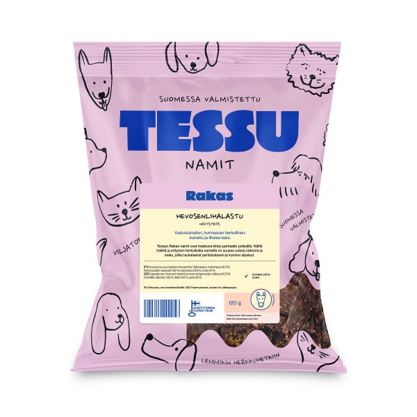 TESSU Rakas Hevosenlihalastu 120g