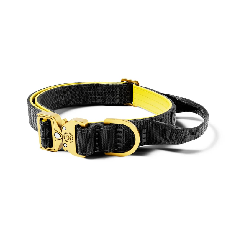 BullyBillows 2.5cm Lighter Combat Black, Yellow & Gold (kahvalla)