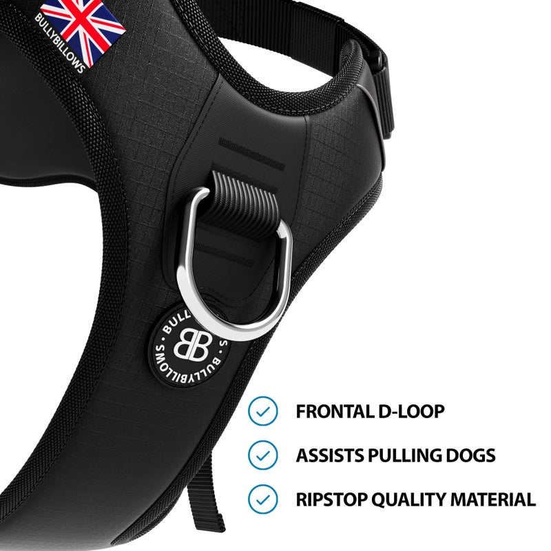 BullyBillows Hurricane Harness Black