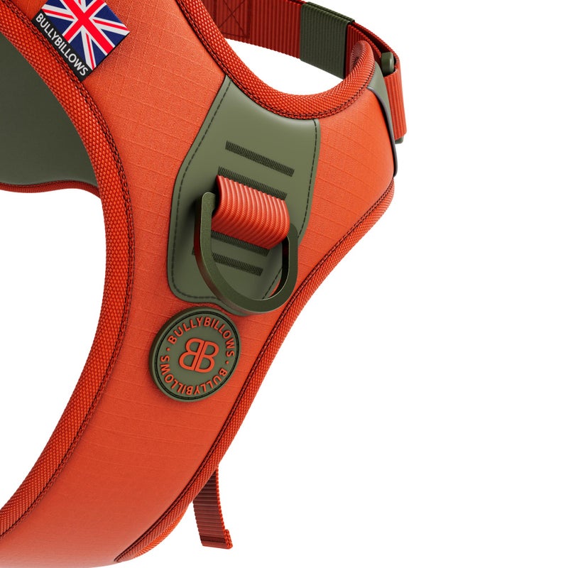 BullyBillows Hurricane Harness Burnt Orange x Khaki