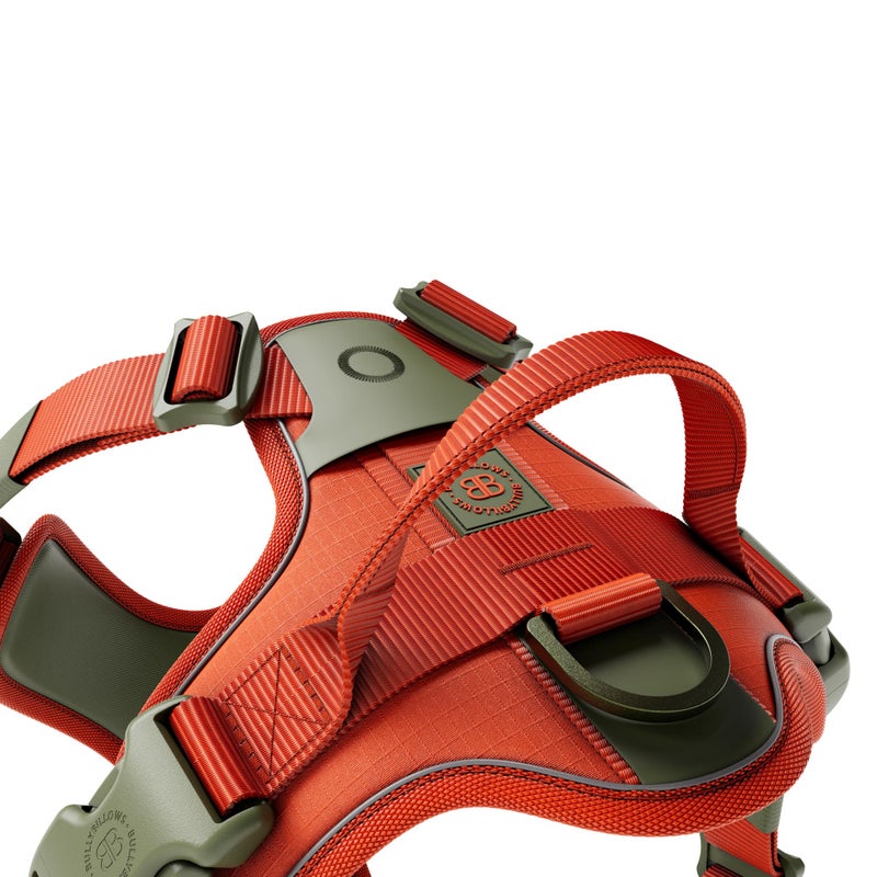 BullyBillows Hurricane Harness Burnt Orange x Khaki