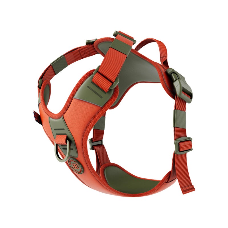 BullyBillows Hurricane Harness Burnt Orange x Khaki