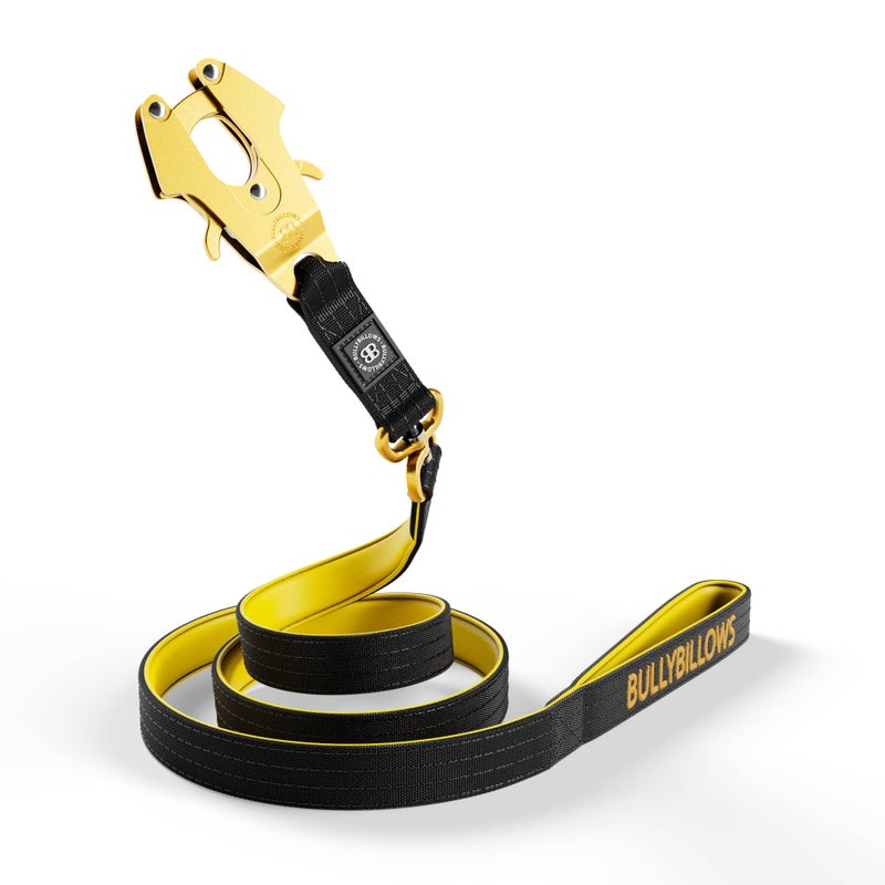 BullyBillows 1.4m LIGHTER Swivel Combat Black, yellow & gold