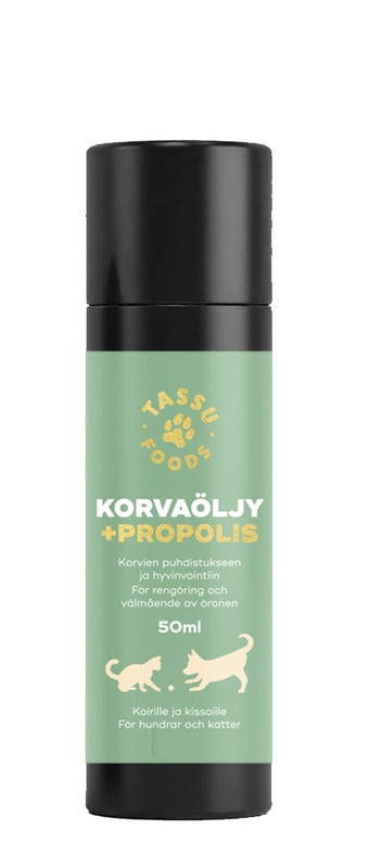 Tassu Foods korva&ouml;ljy + propolis 50ml